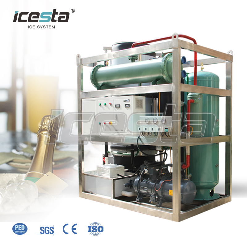 Machine à glace tube 2-30T d'Icesta 10000 $ - 70000 $