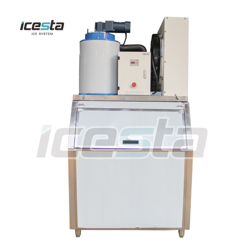 Machine de glace de floquerie commerciale Nouveau style 300kg 500kg 1 tonne du fabricant de vente ICESTA 2000 $ - 3400 $